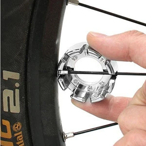 8 Way Spoke Nipple Key Wheel Rim Wrench Spanner Repair Tool Sporting Goods for Bicycle Bike