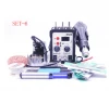 8586 220V 110V Thermostatic Electric Soldering Iron 2 In 1 Solder Station Hot Air Gun With Iron Tip Solder Wire Tweezers Heater