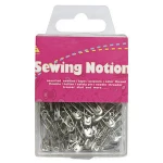 87 Pcs Gold Plated Metal Safety Pins 00#-000# for Clothes Sewing Supplies Sewing Pins box