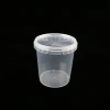 870ml Round Food savers Deli Cups Plastic Food storage Containers With Lid