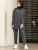 Import 9186 Spring Autumn Women Muslim Sets Long Tops and Pants Turkey Outfit 2 Pieces Set Adult Eid Al-Adha Casual Young Girls Sport from China