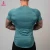 Import 92% polyester 8% spandex slim fit workout tee sports shirt gym t shirt for men from China