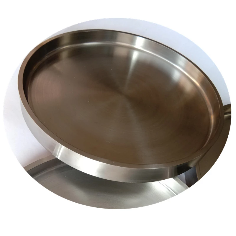 99.95% purity high temperature resistance tungsten crucible for metal melting