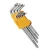 Import 9PC Normal, Long Arm, Extra Long Arm Trox Hex Key Set Metric &amp; Inch from China