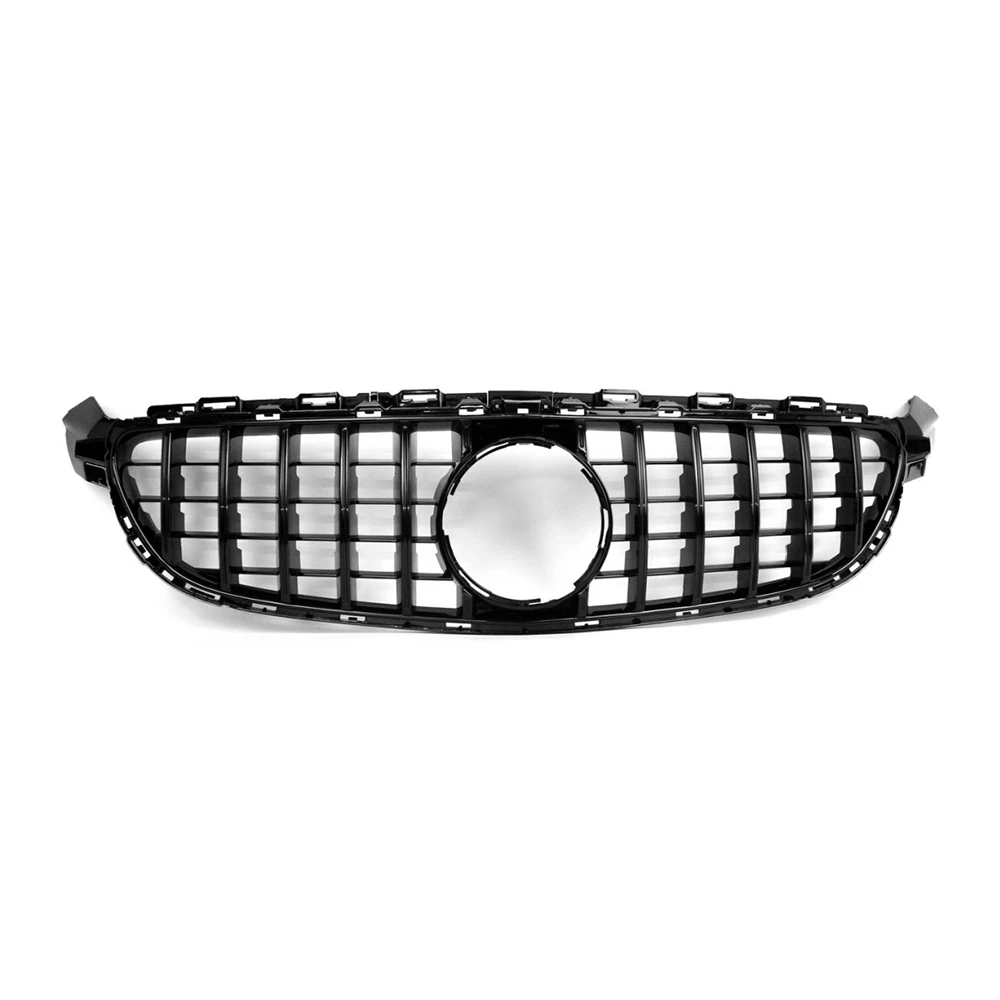 ABS Black W205 Front Car Grill for Mercedes-Benz C63 AMG S C Class 2015-2018