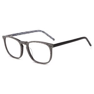 acetate spring hinge anti blue lens optical eyewear in stock