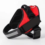 Adjustable Dog Harness No Pull Dog Harness Outdoor Vest with Easy Control Handle Tugging or Choking Dog Apparel for Puppies