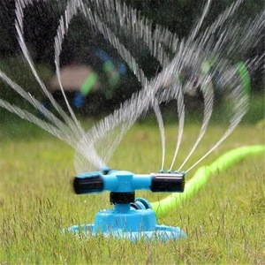 Adjustable Gardening Supplies 360 Degree Automatic Rotating Portable Garden Lawn Sprinkler