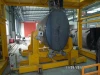adjustable speed Irregular tank body turning roller machinery special  shaped wheel position