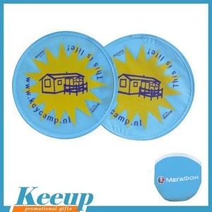 Advertising 190T Polyester flying disc for promotional gifts