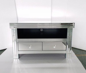 All mirrored modern TV Stand