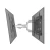 Import Aluminium 120 degrees swivel tv 32&quot;-65&quot; Folding Fixed  LED TV Stand from China