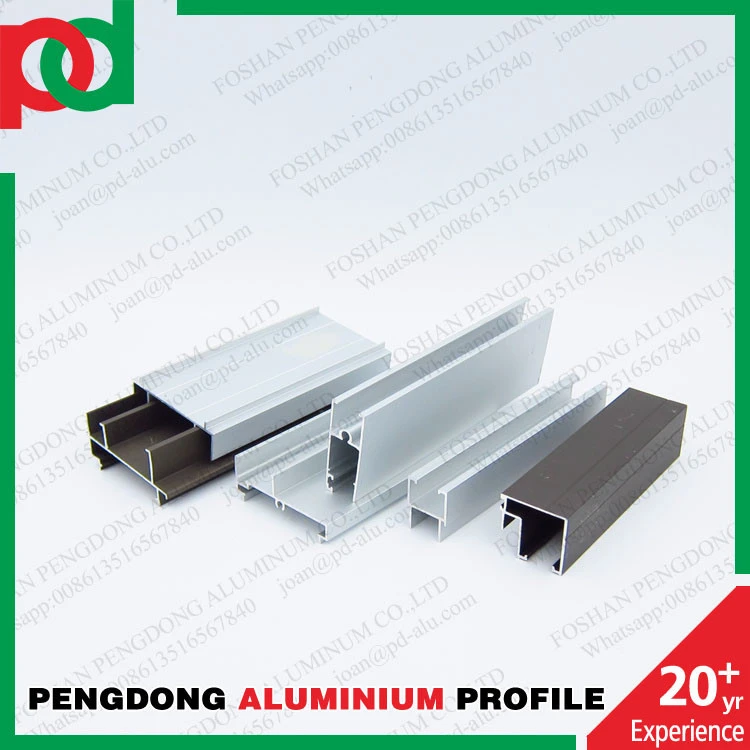 Aluminium profiles for windows and doors to Colombia and Costa Rica Sistema 5020
