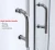 Import Aluminum Alloy Small Bathroom Sliding Plastic Shower Door from China