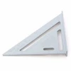 Aluminum alloy woodworking measuring square ,7 inches triangle
