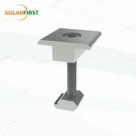 Aluminum middle clamp for solar mounting system