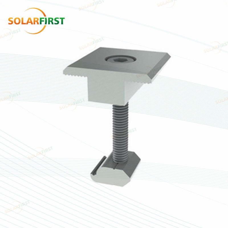 Aluminum middle clamp for solar mounting system