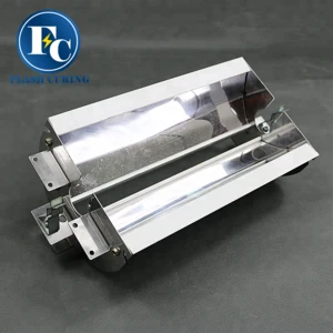 Aluminum uv lamp reflector covers shades for uv curing system