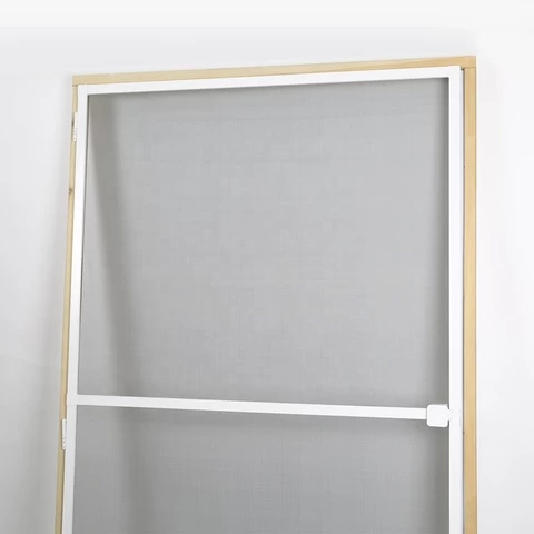 Amazon hot sale Aluminum alloy fly screen anti mosquito net door fiberglass screen door