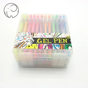 Amazon hot sell gel ink pen color gel pen glitter gel pen