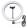 Amazon Hot Selling 1.1m Tripod Mount + 10.2 inch 26cm LED Ring Vlogging Video Light Live Broadcast Kits