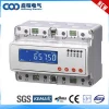 AMI integrated din rail 3 phase current voltage frequency meter