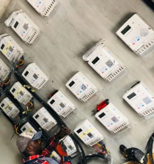 AMI Remote Monitoring Residential Electric Meters Two Way Communication DLMS Prepaid Wifi Energy Meter