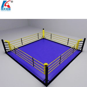 ANGTIAN-SPORTS china world high quality floor muay thai boxing ring floor professional mma ring