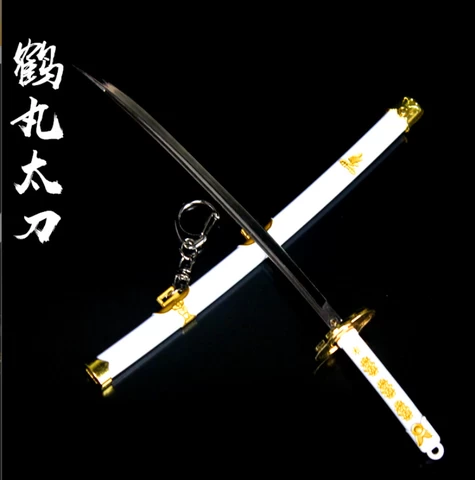 Anime Sword Japanese Samurai for Resin Hand rest or space bar artisan material