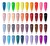 Import Aosmei Factory Lowest Price Nail Polish Base Coat neon color soak off nail uv 80 color manicure gel from China