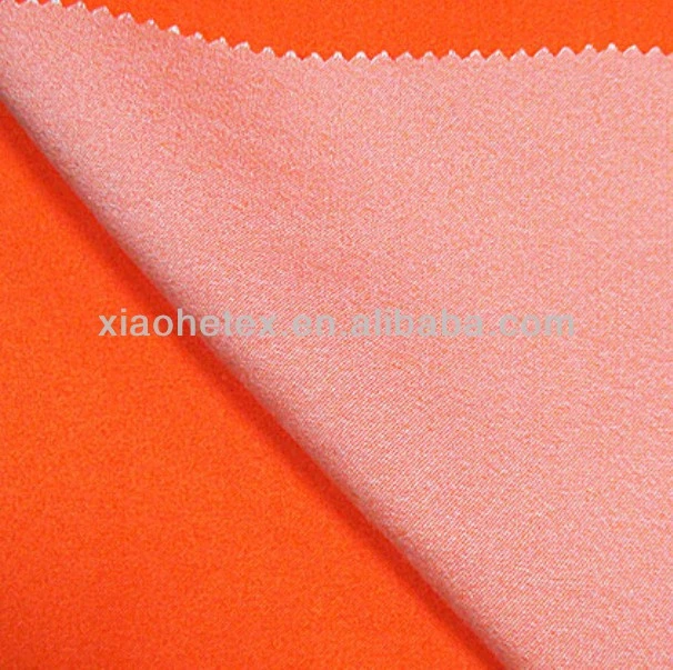 aramid fabric woven kevlar fabric in high vis orange color 260gsm