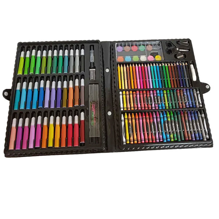 Art Supplies 150 Pieces Deluxe Kids Art Set for Drawing Painting Sketching