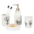 Import Attractive Natural Designed Elegant printing Household Hotel 4 Pieces Ceramic Set from China