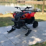 ATV Snow and Ice Cross-country Tracked Motorcycle Sled Board Ski Vehicle Electric Ski Vehicle