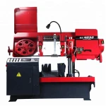 Automatic band saw machine new horizontal style cnc  pipe/steel rebar cutting machine