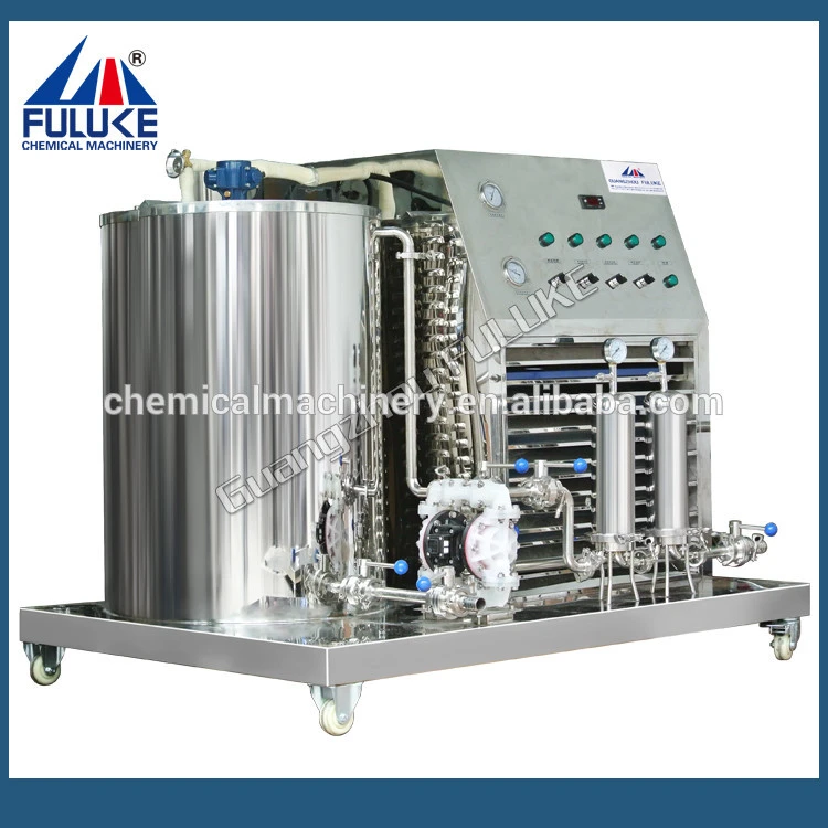 Automatic machine making perfume toning lotion freezing &amp; filtering equipment cosmetic industry machinery
