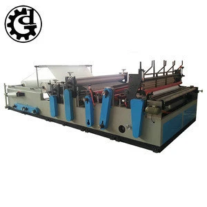 Automatic Machine To Make Embossing Rewinder Toilet Paper Roll Production Line