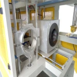 Automatic Plastic  PVC pipe belling machine