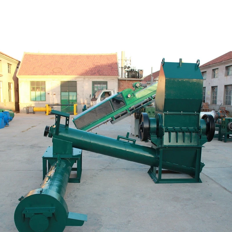 Automatic waste plastic recycling machine