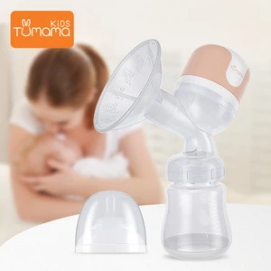 baby feeding supplies silicone automatic electric massage breast milk pump
