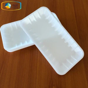 bagasse biodegradable big food meat lunch trays for outside
