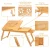 Import Bamboo Computer table desk foldable computer desk laptop desk from China