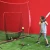 Baseball Softball Practice Net with Travel Tee Training Equipment Bundle