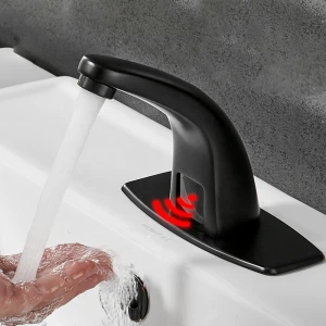 Basin Faucet Automatic Touch Sensor Faucets Bathroom Brass Sink Faucets Mixer & Tap Water Mixer Free Touch
