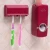 Import Bathroom Accessories Set Toothbrush Holder Automatic Toothpaste Dispenser Holder Toothbrush Wall Mount Rack Bathroom Tools Set from China