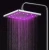 Import Bathroom Shower Panel Sanitary 3 Color light Changing Temperature Sensor LED Overhead Shower from China