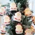 Import Battery Operated Blow Molding 10 Led Christmas Santa Claus pendant string Light Holiday Ornament Decoration Strip Lighting from China