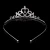Import beautiful crown for Kids Princess Crown Crystal Rhinestones Diamonds Silver Color Tiara Crown for Girls T0122 from China