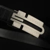 Belt Accessories Manufacturers Stainless Steel Men Bulk Waist Coat Buckle Double Pin Belt Buckle
