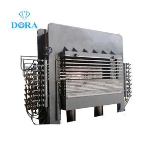 Best door hydraulic press plates hot press machine 1 layer 100 tons for